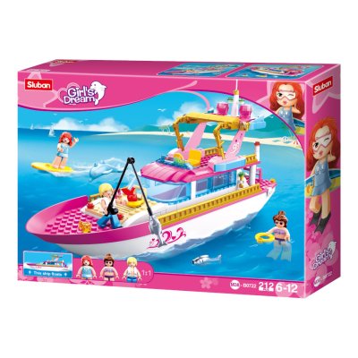 Sluban Girls Dream M38-B0722 Luksusowy jacht