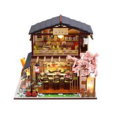 2Kids Toys Miniatura de casa de muñecas Restaurante de sushi