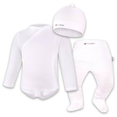 Conjunto para recém-nascido fino Outlast® - branco