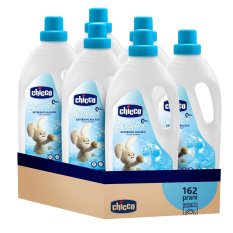 6x CHICCO Detersivo Liquido Delicato per Bambini 1,5 l (27 lavaggi)