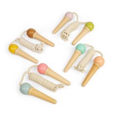 Bigjigs Toys Corde à Sauter Cornet de Glace 1 pc