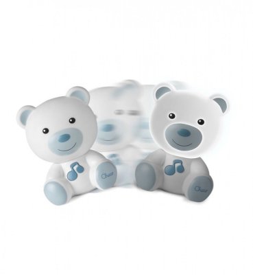 CHICCO Luz nocturna musical Osito azul 0m+