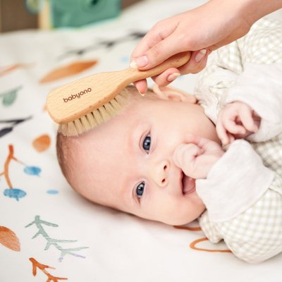 BABYONO Bürste mit Naturborsten