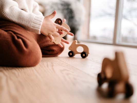 Wooden Story Liten anka