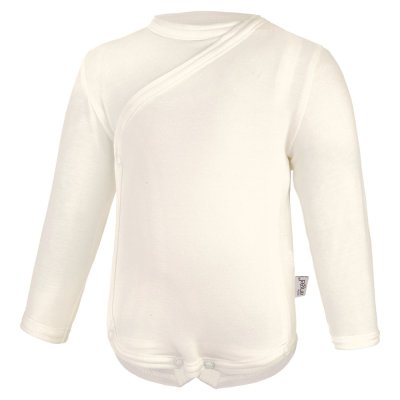 Body fino cruzado DR Outlast® - café branco