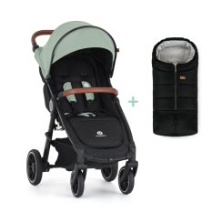 PETITE&MARS Kočárek sportovní Street2 RWS Oak Iron Green + PETITE&MARS fusak Jibot