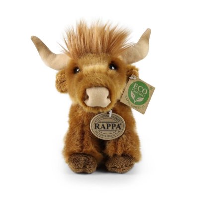 Rappa Plysch Highland Cattle 16 cm ECO-FRIENDLY