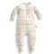 ERGOPOUCH Kombinezon do spania z bawełny organicznej Onesie Oatmeal Marle 6-12 m, 2,5 tog
