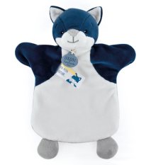 Doudou Pluszowa pacynka wilk 25 cm