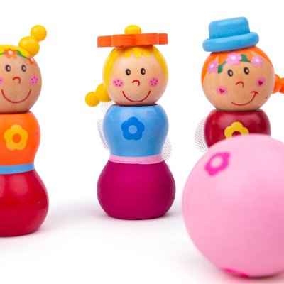 Bigjigs Toys Holz Kegelspiel Feen