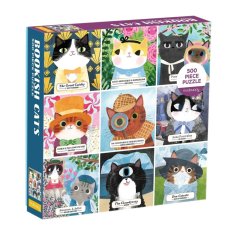 Mudpuppy Puzzle Gatos Librosos 500 piezas