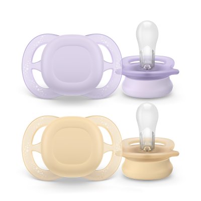 Philips AVENT Schnuller Ultrastart neutral 0-2m Mädchen, 2 Stk.