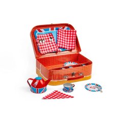 Bigjigs Toys Teservis i koffert London