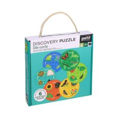 Puzzle Petit Collage per piccoli esploratori - Il ciclo della vita