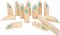 small foot Viking Kubb blokken met cijfers Active