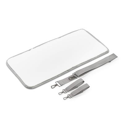 BABYONO Wickeltasche Reise 40x20x25 cm - grau