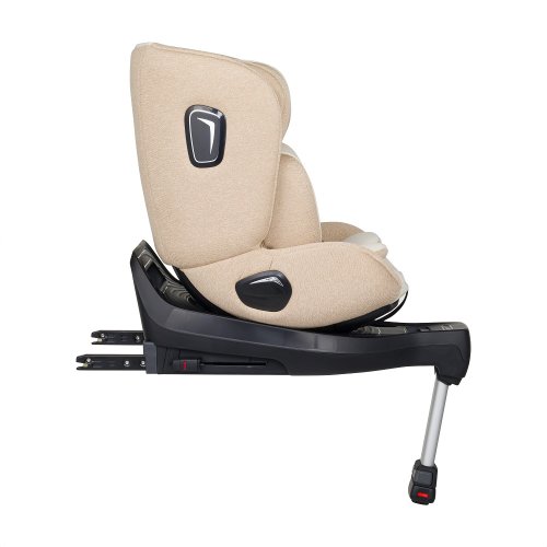PETITE&MARS Cadeira auto Reversal Pro i-Size 360° Castanho Caramelo 40-105 cm + Espelho Azul Oly 0m+