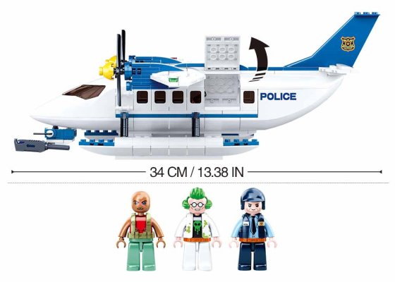 Sluban Policja M38-B0826 Hydroplan i złodzieje
