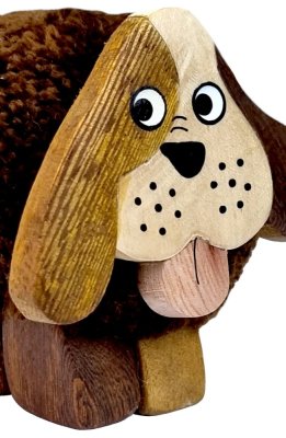 2Kids Toys Holzfigur XL Bommel Hund