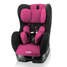 NANIA Bilbarnstol (76-105 cm) Oskar Pink