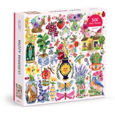 Galison Puzzle Blumen voller Leben 500 Teile