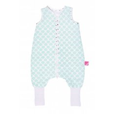 MOTHERHOOD Schlafsack Musselin mit Hose Mint Boats 1-1,5 r 0,5 tog