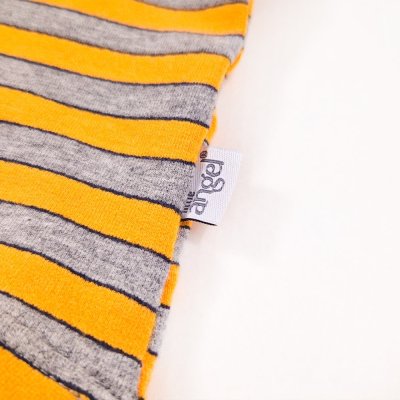 Pijama DR slip Outlast® - faixa cinza-laranja/mescla cinza