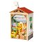 RoboTime Puzle 3D de madera Miniatura de casa Tienda de frutas