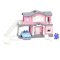 Green Toys Casa rosa con 9 accessori