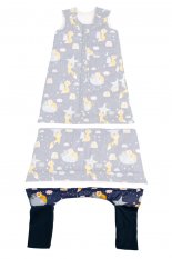 Poletna rastoča spalna vreča Monkey Mum® 0 - 4 leta - Druge dodatne nogavičke - Sanje z lisičko