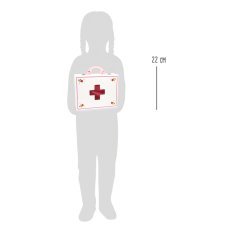 small foot Otroški lesen zdravniški kovček Isabel