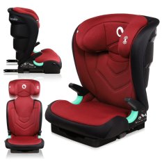 LIONELO Bilbarnstol Neal i-Size (100-150 cm) Red Burgundy