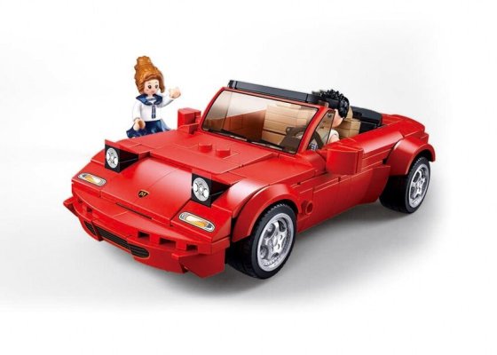 Sluban Model Bricks M38-B1128 Voiture de sport MX5
