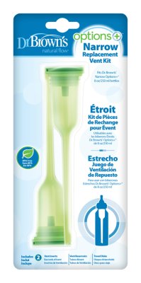 DR.BROWN'S Ventilsystem für Options+ schmale 250 ml Flaschen, 2 Stk