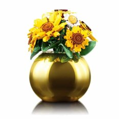 Sluban Flowers M38-P8062 Kytica slnečníc a margarét vo váze