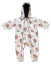 Monkey Mum® Softshell jumpsuit met membraan - Vossen en paddenstoelen - maat 62/68, 74/80