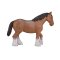 Mojo Clydesdale Horse Light Brown
