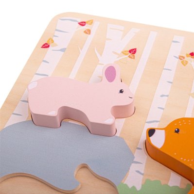 Bigjigs Baby Holzpuzzle Wald