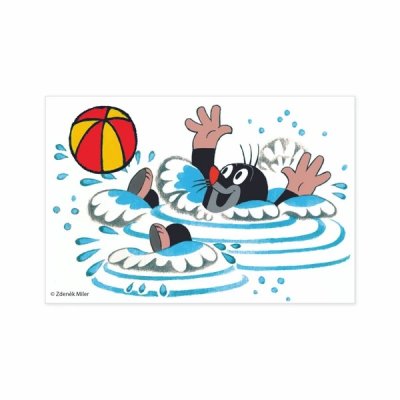 Dino Lesene slikovne kocke Krtek 6 kosov