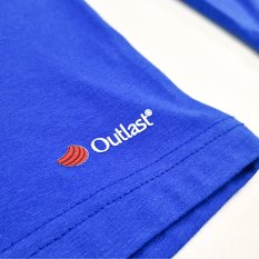 Tricou bărbați DR subțire Outlast® - albastru royal