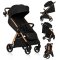 LIONELO Carrinho de passeio Ingrid Black Onyx
