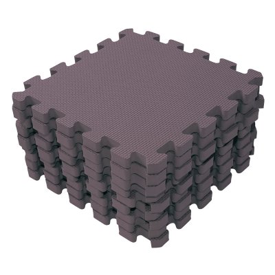BABYDAN Tapete de quebra-cabeça Lavanda 90x90 cm