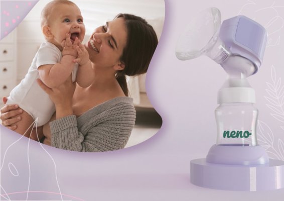 NENO Elektrische 3-Phasen-Milchpumpe Presto