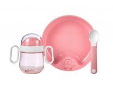 MEPAL Conjunto de jantar infantil Mio 3 unidades rosa