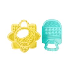 BRIGHT STARTS Teether 2 db Sunny Cumi, 3m+