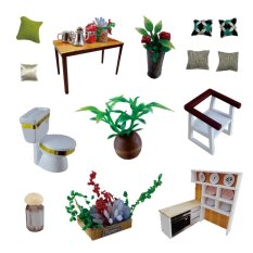 2Kids Toys Miniatur-Puppenhaus Romantischer skandinavischer Stil