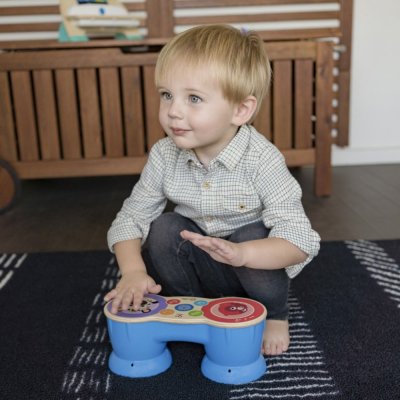 BABY EINSTEIN Brinquedo musical Bateria Músicas animadas Magic Touch HAPE 6m +