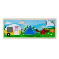 Bigjigs Toys Sensorische Puzzel Kamperen in de Natuur