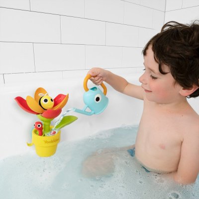 YOOKIDOO Wasserspielzeug Blume mit Wasserkocher ab 18 Monaten