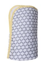 MOTHERHOOD Pokrivač pamučni muslin dvoslojni Pre-Washed Grey Classics 95x110 cm
